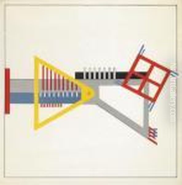 Walter Gropius, Ed. Staatliches
Bauhaus In Weimar 1919-1923, Bauhaus Verlag, Weimar And Munich, 1923 - view 1