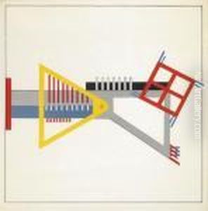 Walter Gropius, Ed. Staatliches
Bauhaus In Weimar 1919-1923, Bauhaus Verlag, Weimar And Munich, 1923 by Laszlo Moholy-Nagy