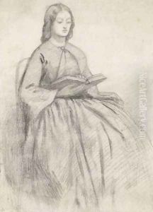 Elizabeth Siddall In A Chair
