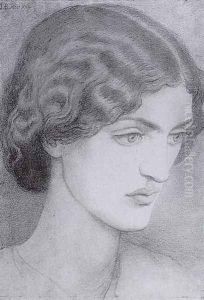 Jane Burden by Dante Gabriel Rossetti