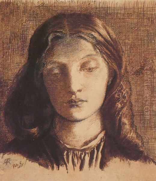 Portrait of Elizabeth Siddal II - view 1