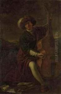 A Musician, by Pier Francesco Mola