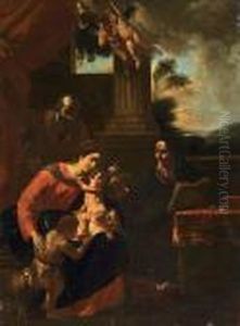 Sacra Famiglia Con Sant'anna E San Giovannino