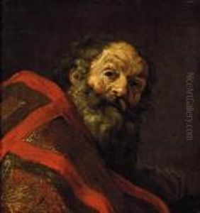 Kopf Eines Mannes by Pier Francesco Mola