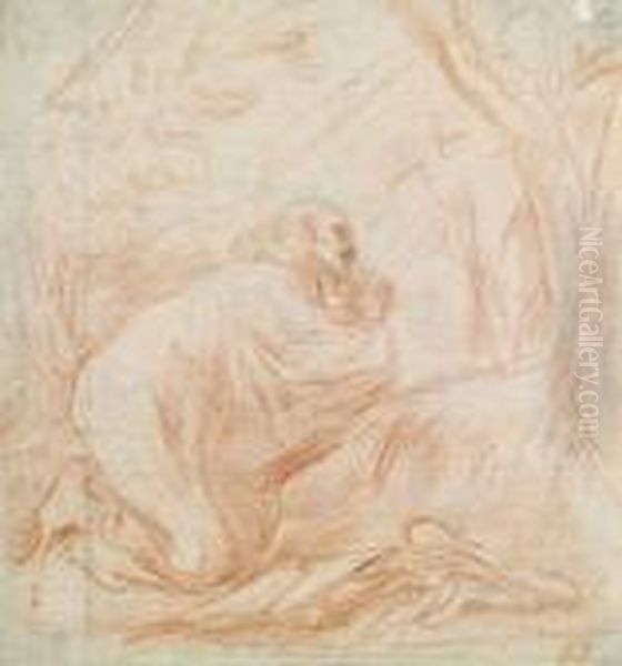 Saint Jerome In The Desert - view 1
