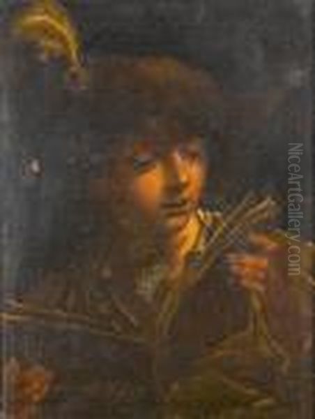 A Youth Reading A Book - view 1