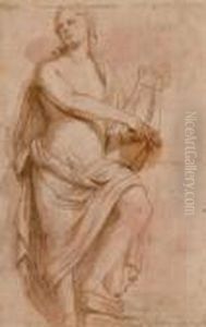 Apollo With Lyre by Pier Francesco Mola