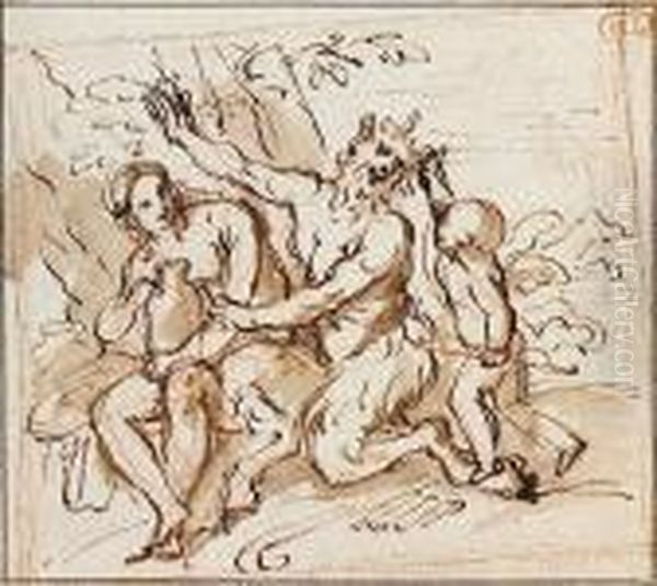 Nymphe Et Satyre - view 1