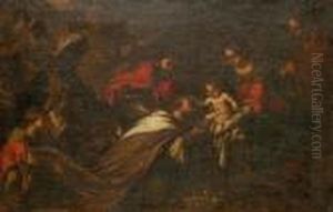 The Adoration Of The Magi by Pier Francesco Mola