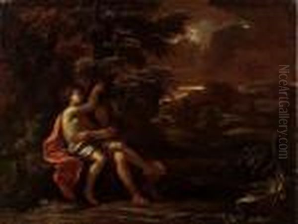 L""amore Di Venere E Adone In Un Paesaggio - view 1