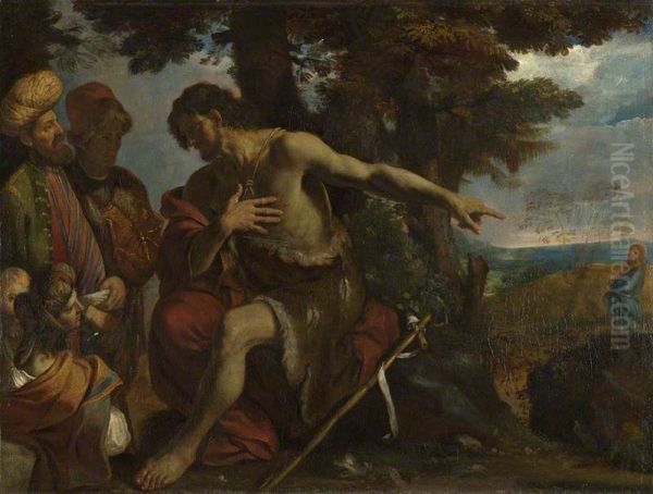 Saint John The Baptist Preaching In The Wilderness - view 1