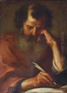 Saint Matthew by Pier Francesco Mola