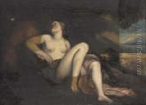 Pan And A Sybil In An Embrace - view 1