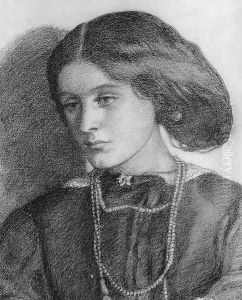Mrs Burne Jones by Dante Gabriel Rossetti