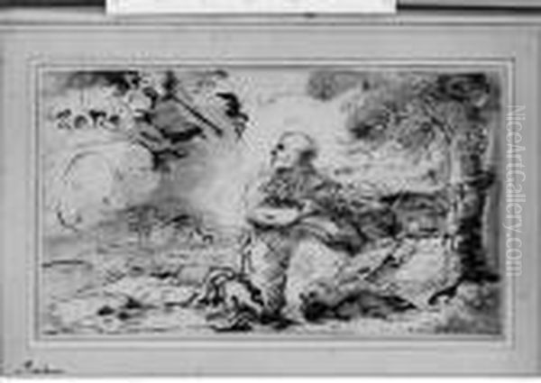 The Vision Of Saint Jerome - view 1
