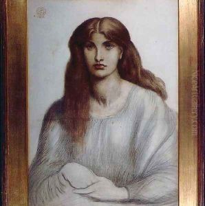 Alexa Wilding 2 by Dante Gabriel Rossetti