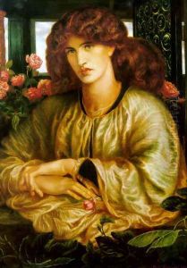 La Donna della Finestra (The Lady of the Window) by Dante Gabriel Rossetti