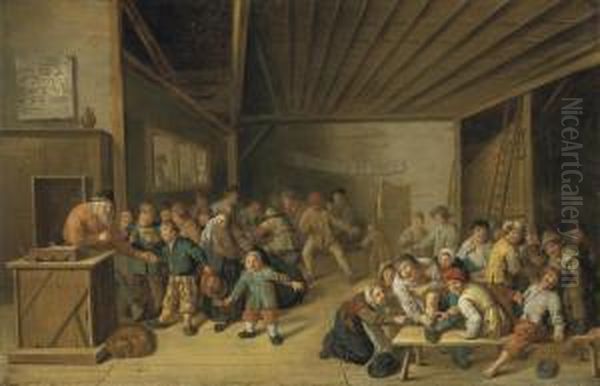 A Schoolroom Interior - view 1