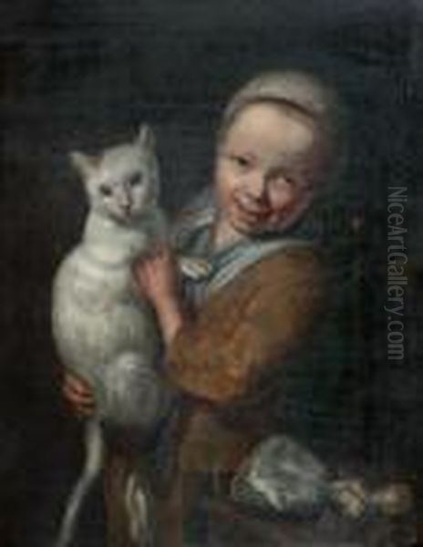 L'enfant Au Chat - view 1