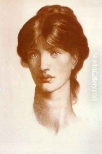 Study For A Vision Of Fiammetta by Dante Gabriel Rossetti