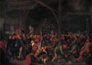 Scene De Taverne by Jan Miense Molenaer