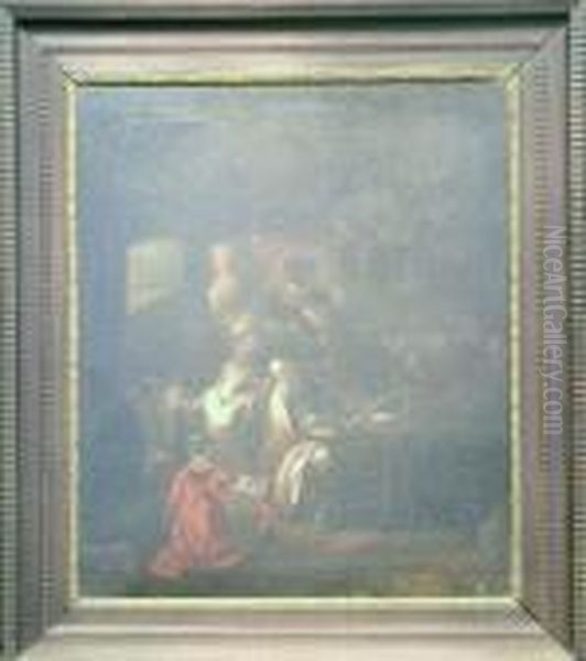 Christ In The Temple - view 1