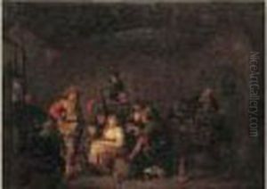 Scene De Taverne by Jan Miense Molenaer