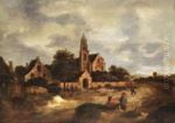 Landschaft Mit Kirche - view 1