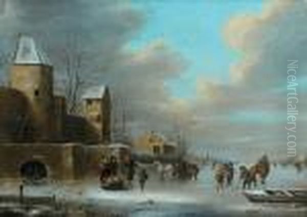 Village Sous La Neige - view 1