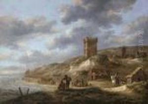 Dunenlandschaft Bei Egmond.