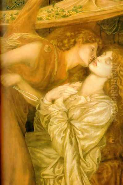 Dante's Dream at the Time of the Death of Beatrice [detail] - view 1
