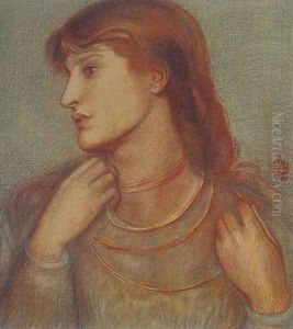 Study of Alexa Wilding by Dante Gabriel Rossetti