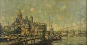 Eglise Saint Nicolas A Amsterdam by Evert Moll