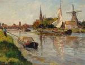 View Of Leidschendam by Evert Moll