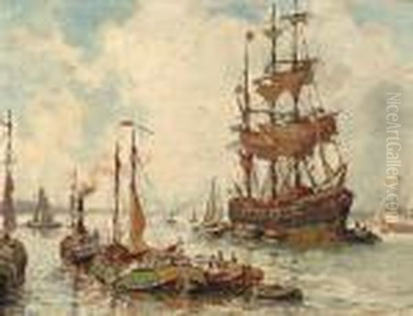 Harbour View With Tall-ship - view 1