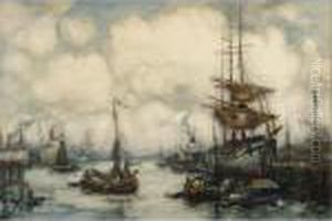 The Harbour Of Rotterdam by Evert Moll