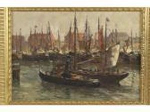 Port En Hollande by Evert Moll