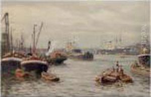 The Rotterdam Harbour by Evert Moll