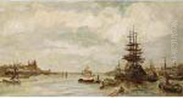 The Rotterdam Harbour - view 1