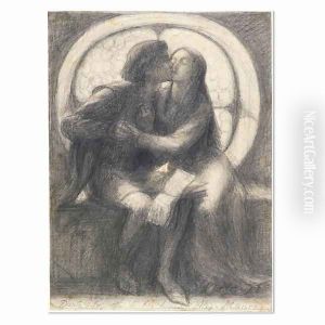 Paolo and Francesca by Dante Gabriel Rossetti