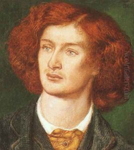 Portrait of Algernon Swinburne 1861 by Dante Gabriel Rossetti