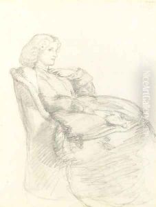 Portrait of Annie Miller by Dante Gabriel Rossetti