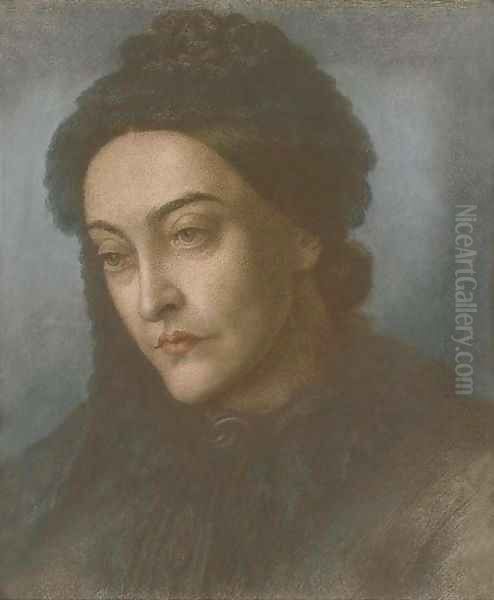 Portrait of Christina Rossetti - view 1