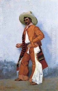 A Vaquero by Frederic Remington