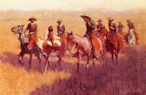 An Assault On His Dignity by Frederic Remington