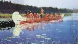 Great Explorers 1905 by Frederic Remington