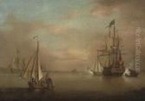 Evening At The Nore by Peter Monamy