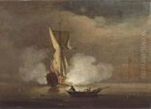The Evening Gun by Peter Monamy