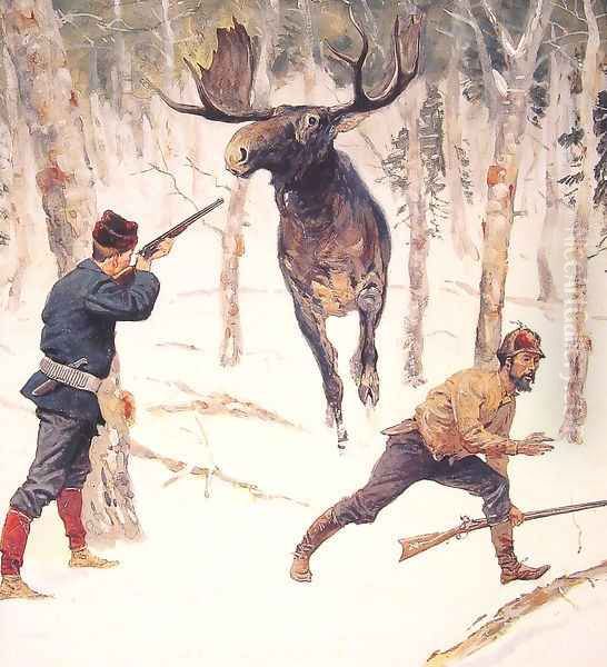 The Moose Hunt - view 1