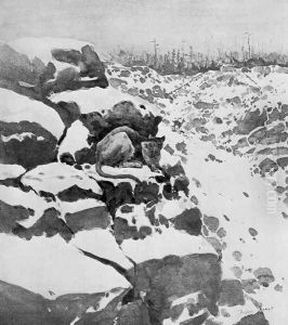 A Mountain Lion Hunting